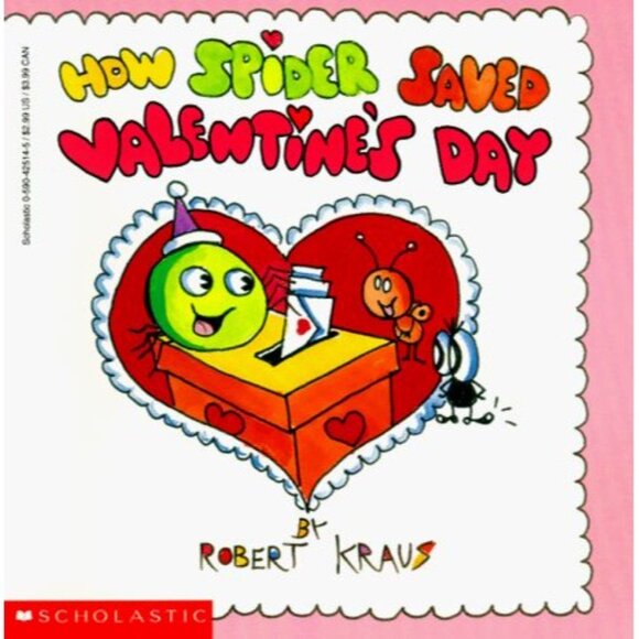 Vintage Lot 3 Kids Books Valentine's Day Spider Saved Night Before Search & Find - Picture 2 of 16